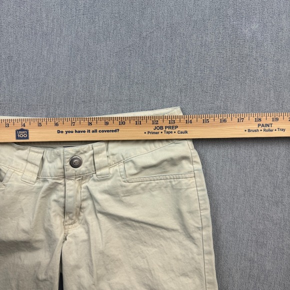 Patagonia Shorts Women 0 Beige All Wear Capris 100% Organic Cotton Bermuda 55392 - Picture 9 of 16